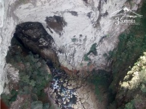 El Boquerón, Espectacular rappel de 180 metro en la Sierra de Zongolica.