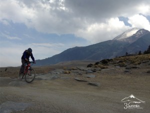 Ruta de Bicicleta en el Pico de Orizaba
