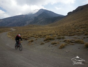 Ruta de Bicicleta en el Pico de Orizaba