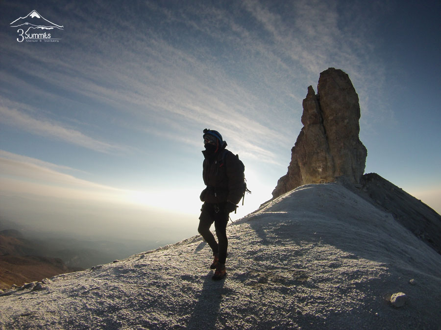 Climbing Iztaccihuatl, Mexico Volcanoes