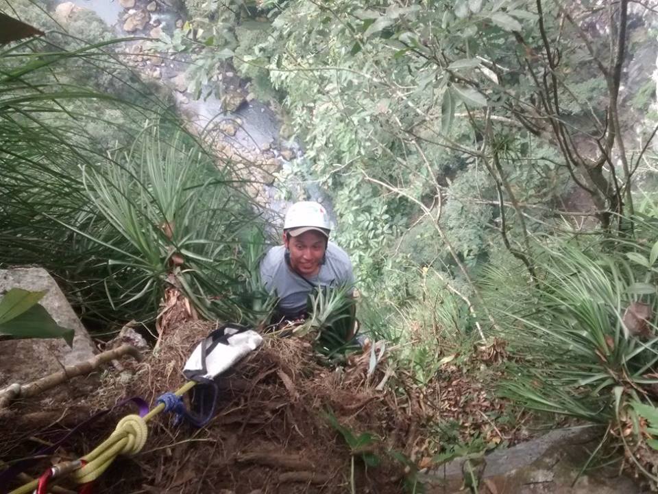 Rappel El Boquerón (200m-650ft)