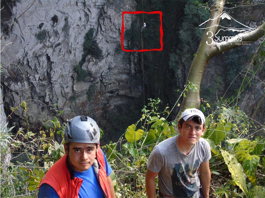 Rappel El Boquerón (200m-650ft)